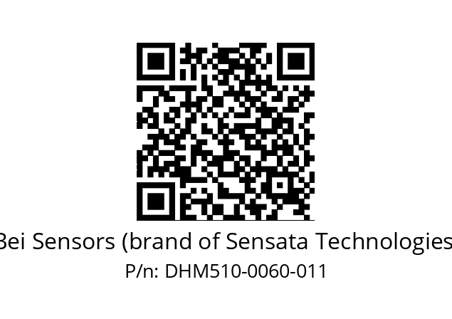  DHM5_10//RG5A//00060//G6R// Bei Sensors (brand of Sensata Technologies) DHM510-0060-011