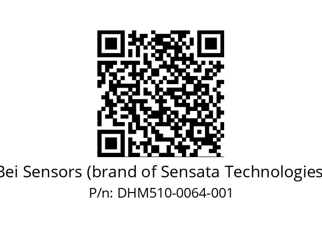  DHM5_10//RG59//00064//G6R// Bei Sensors (brand of Sensata Technologies) DHM510-0064-001