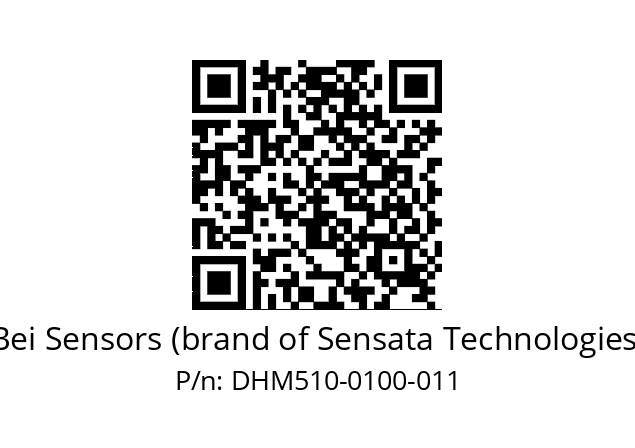  DHM5_10//2G21//00100//G1R// Bei Sensors (brand of Sensata Technologies) DHM510-0100-011