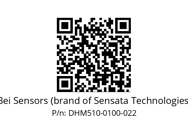  DHM5_10//RG59//00100//G6A// Bei Sensors (brand of Sensata Technologies) DHM510-0100-022