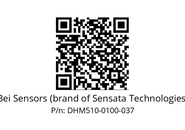  DHM5_10//RG5I//00100//G1R// Bei Sensors (brand of Sensata Technologies) DHM510-0100-037