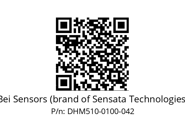  DHM5_10//RG51//00100//G2R// Bei Sensors (brand of Sensata Technologies) DHM510-0100-042