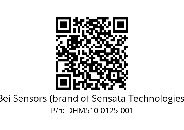  DHM5_10//RG59//00125//G5R// Bei Sensors (brand of Sensata Technologies) DHM510-0125-001