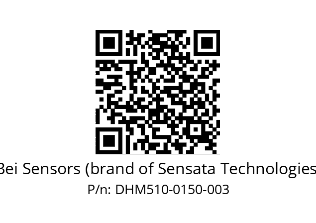  DHM5_10//RG59//00150//G3R020// Bei Sensors (brand of Sensata Technologies) DHM510-0150-003