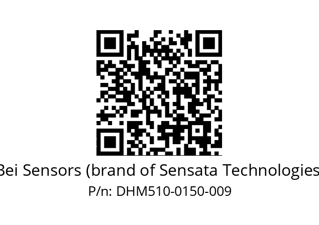  DHM5S10//2G29//00150//GPR010/0J/ Bei Sensors (brand of Sensata Technologies) DHM510-0150-009