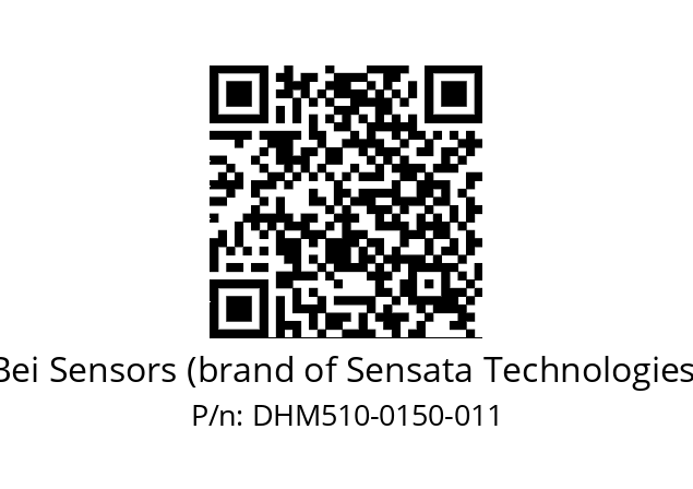  DHM5_10//RG57//00150//G3R100// Bei Sensors (brand of Sensata Technologies) DHM510-0150-011