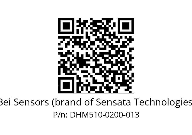  DHM5_10//RG59//00200//GPR020// Bei Sensors (brand of Sensata Technologies) DHM510-0200-013