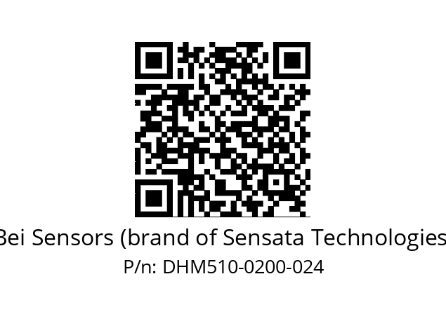  DHM5_10//RG51//00200//G2R// Bei Sensors (brand of Sensata Technologies) DHM510-0200-024