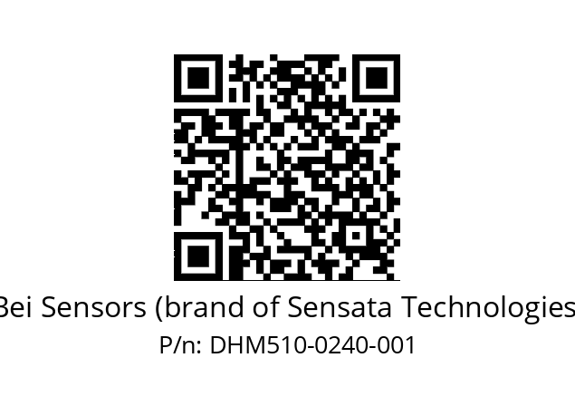  DHM5_10//RG59//00240//G6R// Bei Sensors (brand of Sensata Technologies) DHM510-0240-001