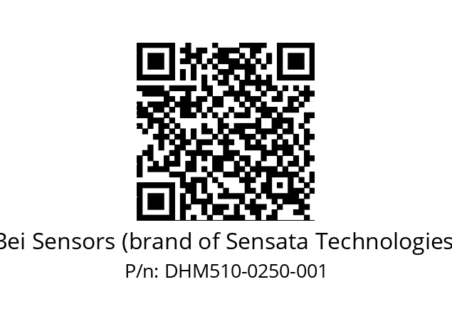  DHM5_10//RG51//00250//G1R// Bei Sensors (brand of Sensata Technologies) DHM510-0250-001