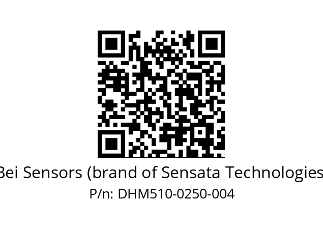  DHM5_10//RG57//00250//G3R030// Bei Sensors (brand of Sensata Technologies) DHM510-0250-004