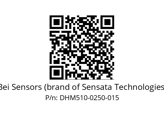  DHM5_10//2WTN//00250//G3R020// Bei Sensors (brand of Sensata Technologies) DHM510-0250-015