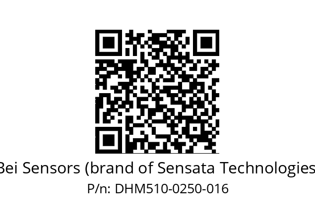  DHM5_10//RG59//00250//G3R100// Bei Sensors (brand of Sensata Technologies) DHM510-0250-016