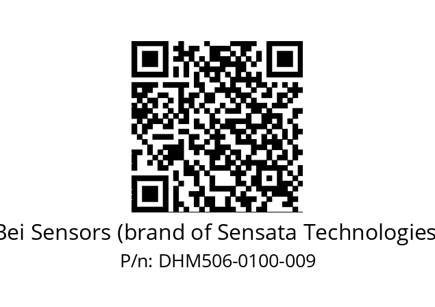  DHM5_06//RG59//00100//G8R//--03-- Bei Sensors (brand of Sensata Technologies) DHM506-0100-009