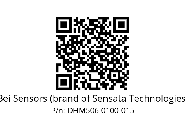  DHM5_06//RG59//00100//G3A020// Bei Sensors (brand of Sensata Technologies) DHM506-0100-015