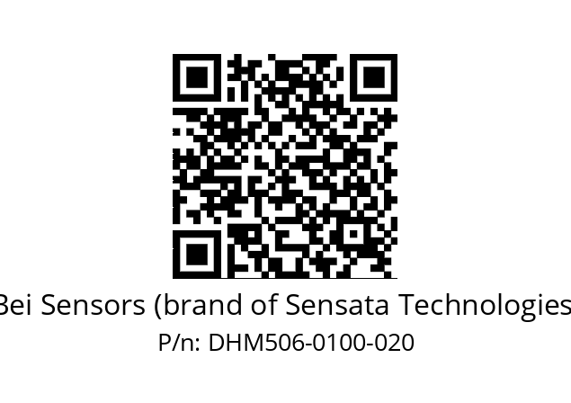  DHM5_06//RG59//00100//G6R//--03-- Bei Sensors (brand of Sensata Technologies) DHM506-0100-020