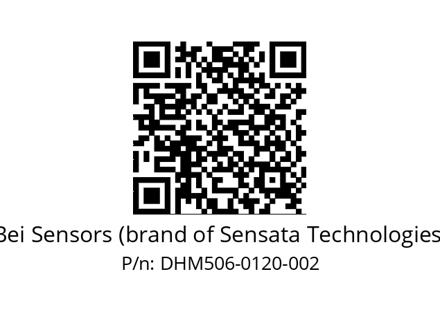  DHM5_06//RG59//00120//G6R//--03-- Bei Sensors (brand of Sensata Technologies) DHM506-0120-002