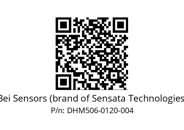  DHM5_06//RG57//00120//G6R// Bei Sensors (brand of Sensata Technologies) DHM506-0120-004