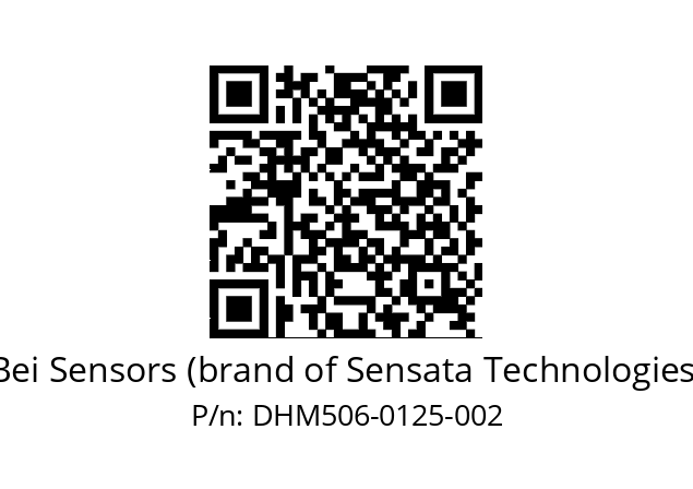  DHM5_06//RG59//00125//G3R020// Bei Sensors (brand of Sensata Technologies) DHM506-0125-002