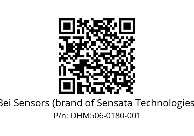  DHM5_06//RG59//00180//G6R// Bei Sensors (brand of Sensata Technologies) DHM506-0180-001