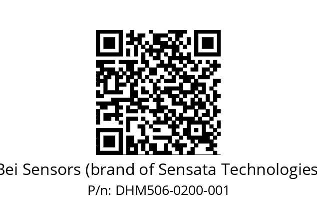  DHM5_06//RG59//00200//G6R// Bei Sensors (brand of Sensata Technologies) DHM506-0200-001