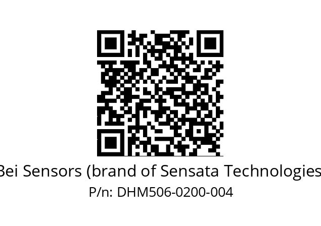  DHM5_06//RG59//00200//G3R050// Bei Sensors (brand of Sensata Technologies) DHM506-0200-004