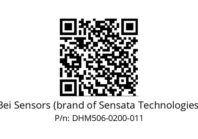  DHM5_06//RG51//00200//G2A// Bei Sensors (brand of Sensata Technologies) DHM506-0200-011