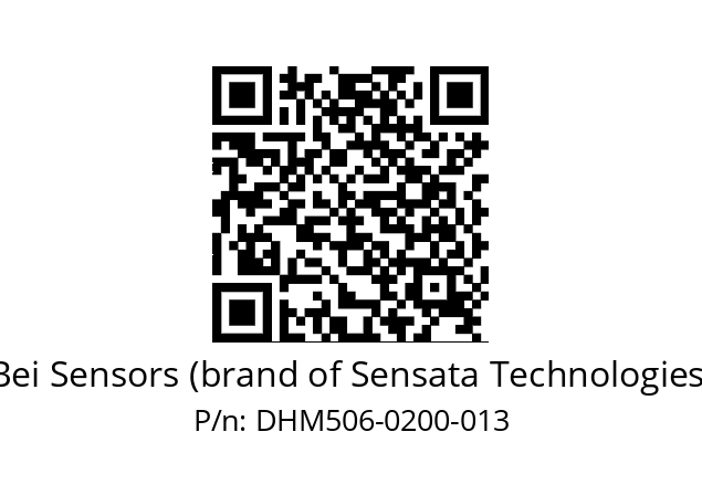  DHM5_06//RG59//00200//G3A020// Bei Sensors (brand of Sensata Technologies) DHM506-0200-013