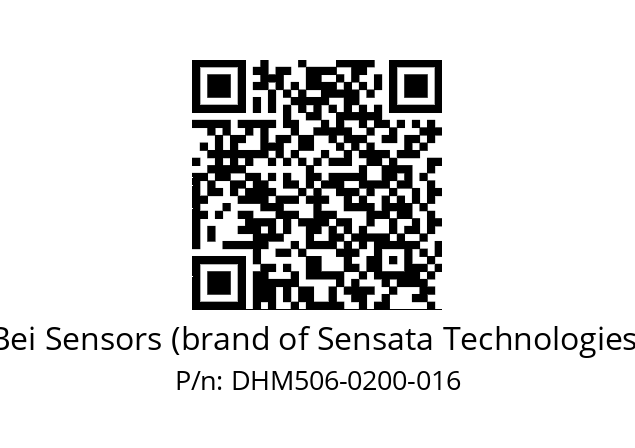  DHM5_06//RG59//00200//GPR030// Bei Sensors (brand of Sensata Technologies) DHM506-0200-016