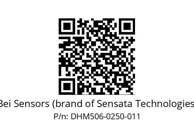  DHM5_06//2G29//00250//G3R030// Bei Sensors (brand of Sensata Technologies) DHM506-0250-011