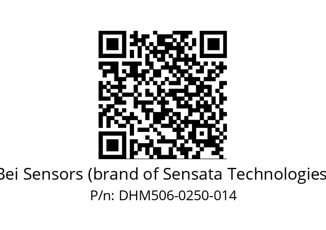  DHM5_06//2G29//00250//G6A// Bei Sensors (brand of Sensata Technologies) DHM506-0250-014