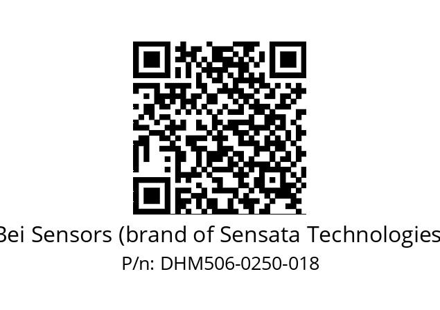  DHM5_06//2G29//00250//G3R020//--03-- Bei Sensors (brand of Sensata Technologies) DHM506-0250-018