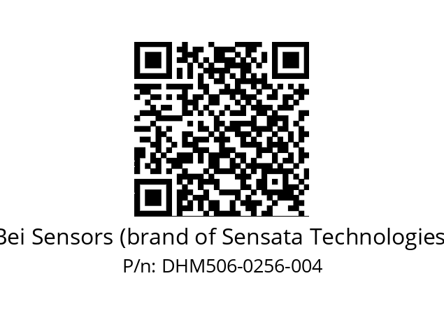  DHM5_06//RG59//00256//G6A// Bei Sensors (brand of Sensata Technologies) DHM506-0256-004