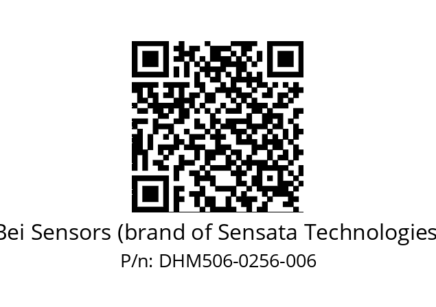  DHM5_06//RG59//00256//G8R// Bei Sensors (brand of Sensata Technologies) DHM506-0256-006