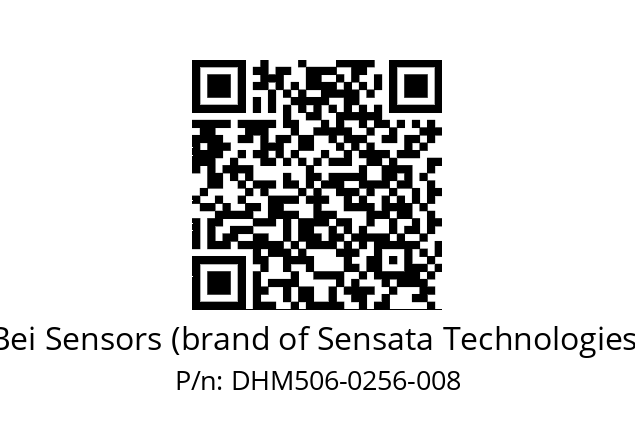  DHM5_06//RP59//00256//G6R//--03-- Bei Sensors (brand of Sensata Technologies) DHM506-0256-008