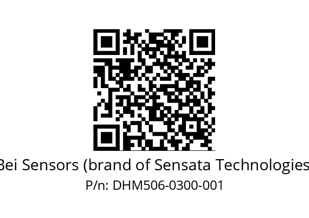  DHM5_06//RG59//00300//G6R// Bei Sensors (brand of Sensata Technologies) DHM506-0300-001