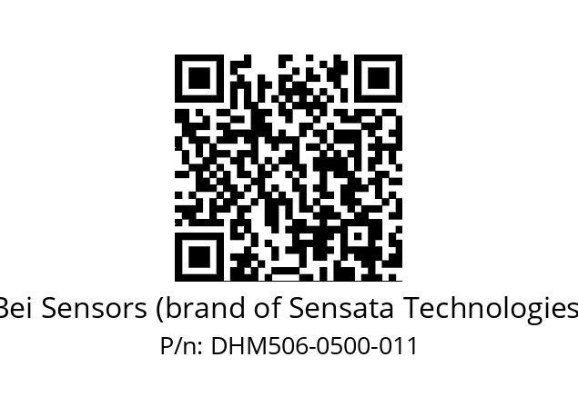  DHM5_06//RG59//00500//G6R//--03-- Bei Sensors (brand of Sensata Technologies) DHM506-0500-011