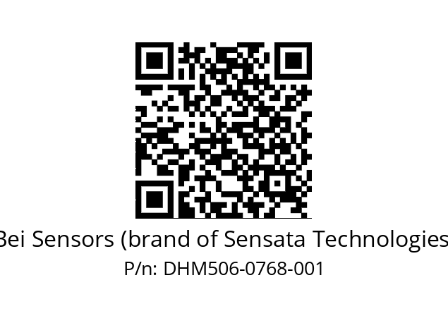  DHM5_06//RG59//00768//G3R030// Bei Sensors (brand of Sensata Technologies) DHM506-0768-001