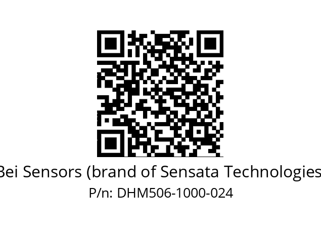  DHM5_06//2G29//01000//GPA020//--03-- Bei Sensors (brand of Sensata Technologies) DHM506-1000-024