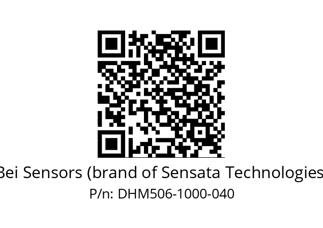  DHM5_06//RG51//01000//G1R//--03-- Bei Sensors (brand of Sensata Technologies) DHM506-1000-040