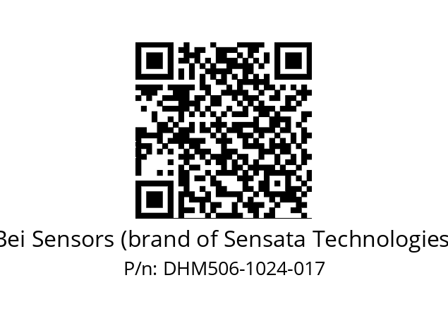  DHM5_06//RP59//01024//G6R//--03-- Bei Sensors (brand of Sensata Technologies) DHM506-1024-017