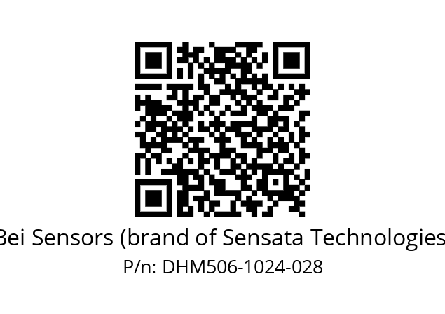  DHM5_06//RG29//01024//G3R100// Bei Sensors (brand of Sensata Technologies) DHM506-1024-028