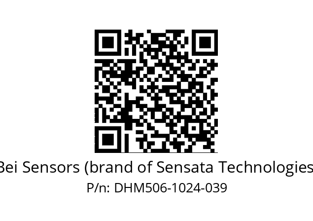  DHM5_06//RG59//01024//G3A020//--03-- Bei Sensors (brand of Sensata Technologies) DHM506-1024-039