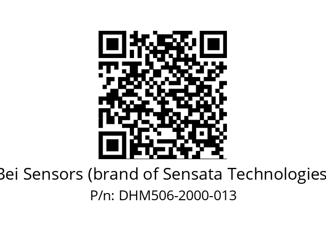  DHM5_06//RG59//02000//GPR020// Bei Sensors (brand of Sensata Technologies) DHM506-2000-013