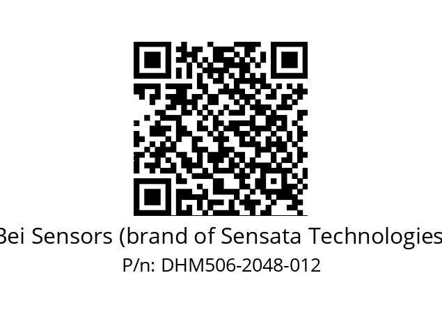  DHM5_06//RG59//02048//G3R120// Bei Sensors (brand of Sensata Technologies) DHM506-2048-012