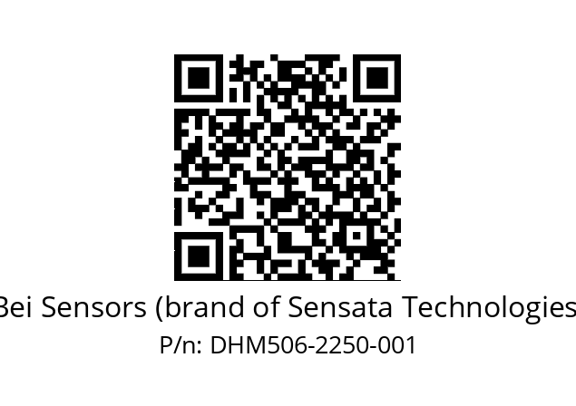  DHM5_06//RG59//02250//G6R// Bei Sensors (brand of Sensata Technologies) DHM506-2250-001