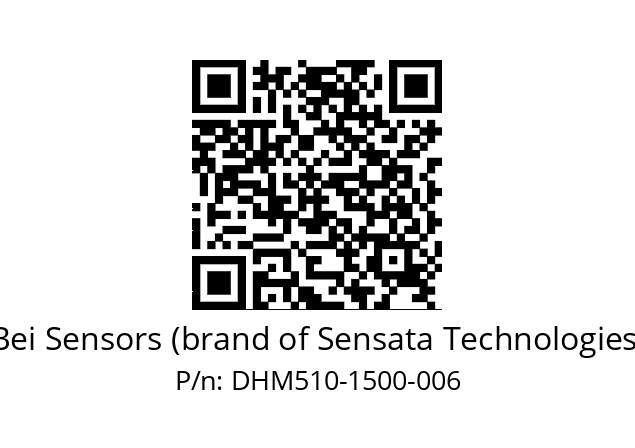  DHM5_10//RG59//01500//G3R050// Bei Sensors (brand of Sensata Technologies) DHM510-1500-006