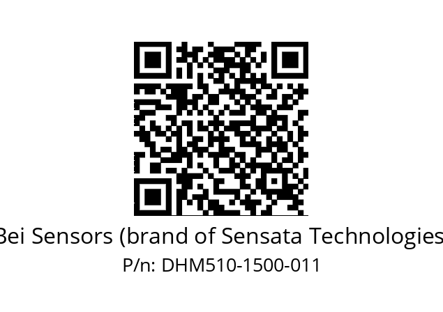  DHM5_10//RG55//01500//G6R// Bei Sensors (brand of Sensata Technologies) DHM510-1500-011