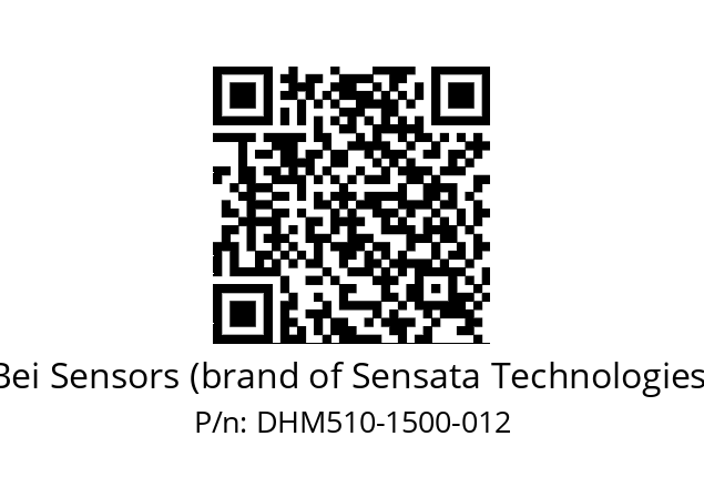  DHM5_10//5GT2//01500//G2R// Bei Sensors (brand of Sensata Technologies) DHM510-1500-012