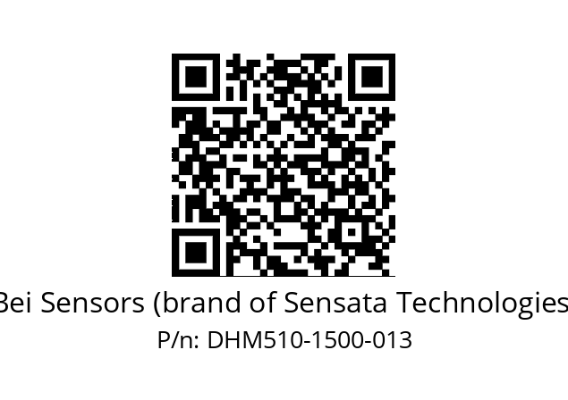  DHM5_10//2G29//01500//G6R// Bei Sensors (brand of Sensata Technologies) DHM510-1500-013